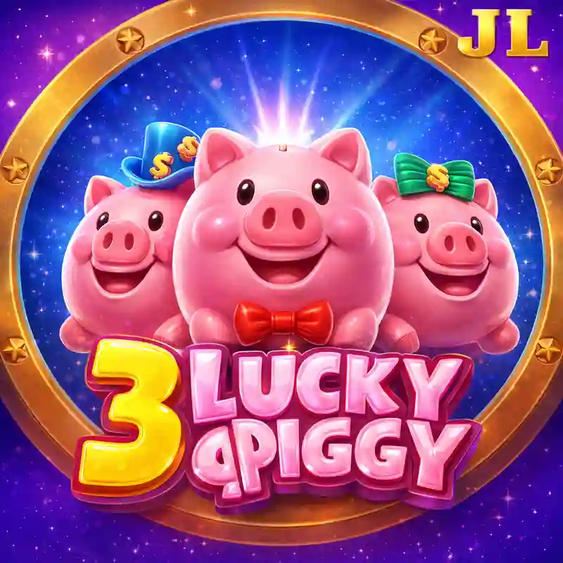 3 Lucky Piggy Slot Game Interface